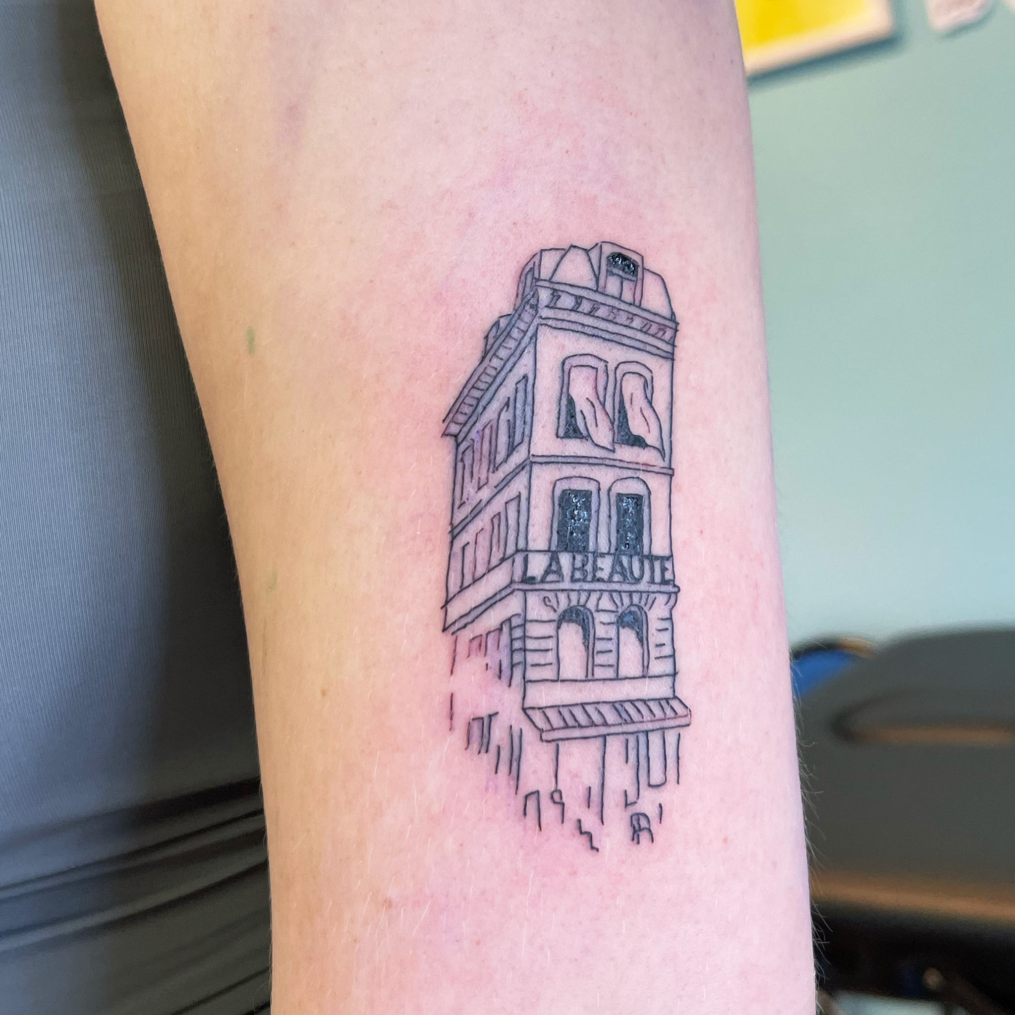 Le Nouveau Tattoo d'une maison bruxelloise