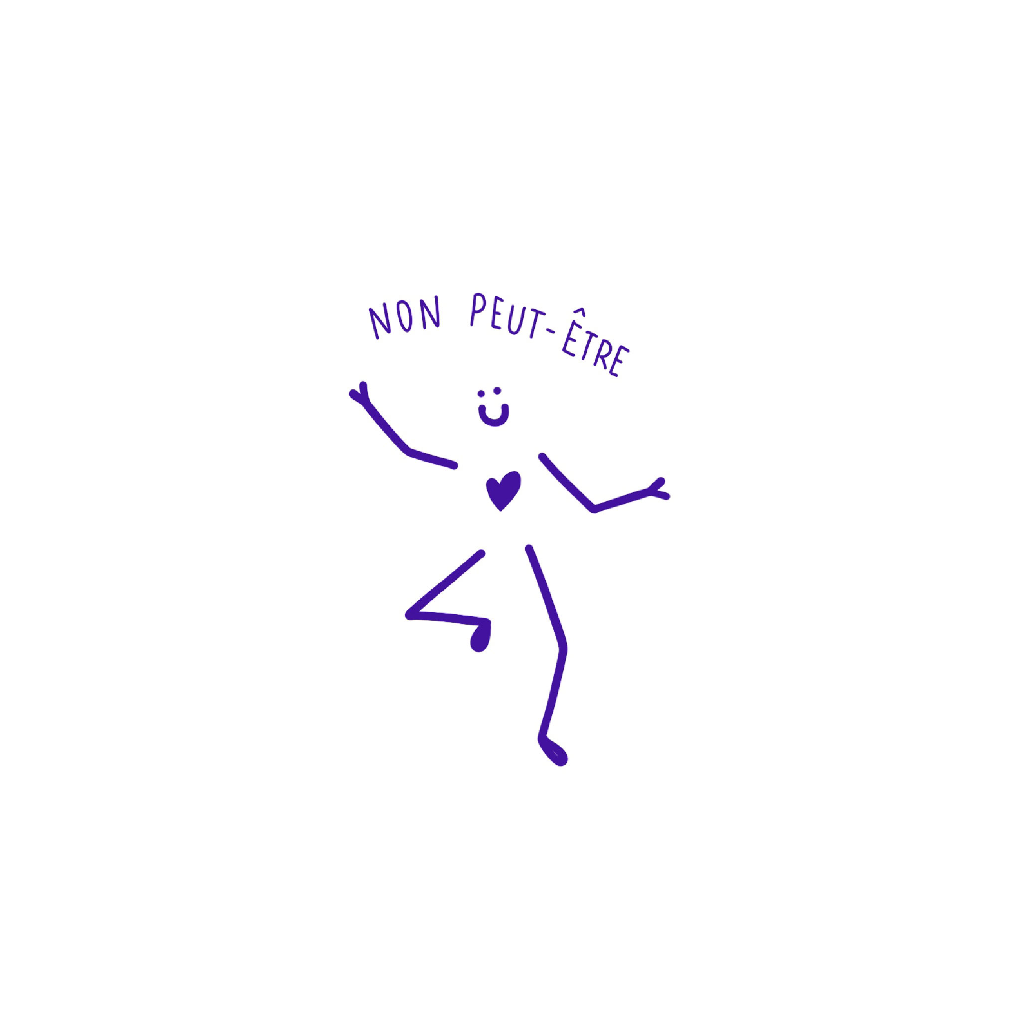 Flash tattoo d'un petit bonhomme